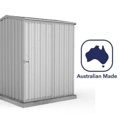 Absco Premier 5' X 5' Reverse Apex Roof Outdoor Metal Garden Storage Shed - 2 Colours Available 14 Absco Premier 5' X 5' Reverse Apex Roof Outdoor Metal Garden Storage Shed - 2 Colours Available -Garden Central Sales Store ESDXL20MET113 6