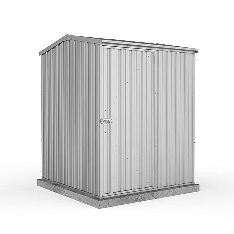 Absco Premier 5' X 5' Reverse Apex Roof Outdoor Metal Garden Storage Shed - 2 Colours Available 1 Absco Premier 5' X 5' Reverse Apex Roof Outdoor Metal Garden Storage Shed - 2 Colours Available