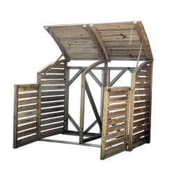 Pressure Treated 5' X 3' Bin Storage Unit -Garden Central Sales Store ESDXL21PT02520300 dpi