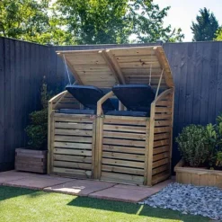 Pressure Treated 5' X 3' Bin Storage Unit -Garden Central Sales Store ESDXL21PT02520300 dpi 2061