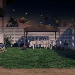 Idooka Pop Up Gazebos- Freestanding Awnings & Canopies & Party Tents -Garden Central Sales Store Evening20Dinner