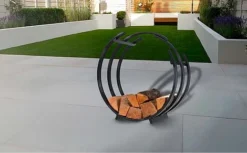 Idooka Wood Basket Log Store Firewood Rack -Garden Central Sales Store FB82003801