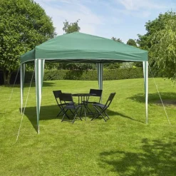 Pop Up Garden Gazebo Party Tent 3m X 3m Green