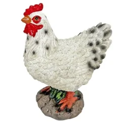 Pair Of Garden Chicken Ornaments -Garden Central Sales Store FW1006 1