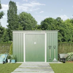 Waltons Pent Metal Shed 6.6 X 3.9ft -Garden Central Sales Store G0163 7B391924 9C84 B4F9 D7EEFCFB93625F38