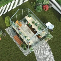 Garden Grow Traditional Greenhouse 6.2 X 8.3 X 6.6ft -Garden Central Sales Store G0468 7CC52F75 F684 3C24 639AA55B1EBD252C