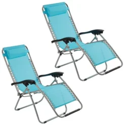 Garden Gear Zero Gravity Chair - Marine Blue -Garden Central Sales Store G0881 2