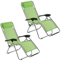 Garden Gear Zero Gravity Chair - Apple Green -Garden Central Sales Store G0882 2