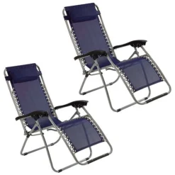 Garden Gear Zero Gravity Chair - Navy -Garden Central Sales Store G0883 2