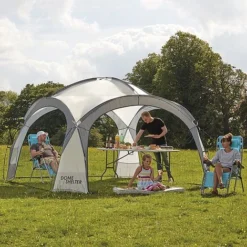 Garden Gear 3.9m Dome Event Shelter With Two Sunshade Walls -Garden Central Sales Store G1155203201000x10003