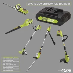 Garden Gear 20V Cordless Lithium-ion Telescopic Hedge Trimmer -Garden Central Sales Store G116820Garden20Gear20Spare20Battery202000x200020220ANN2