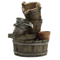Cascading Barrel Water Feature And Planter -Garden Central Sales Store G1393 8 1000x1000 1