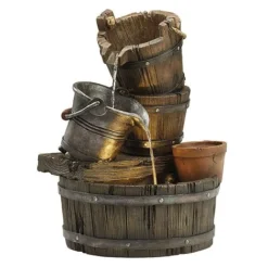 Cascading Barrel Water Feature And Planter -Garden Central Sales Store G1393 9 1000x1000 1