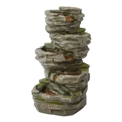Cascading Rock Pool Water Feature -Garden Central Sales Store G1414 1000x600 1