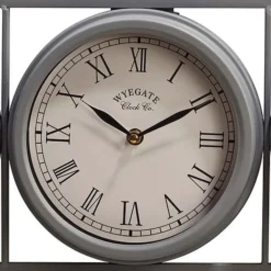 Garden Wall Clock - Grey -Garden Central Sales Store G2613 5 2000x2000 1