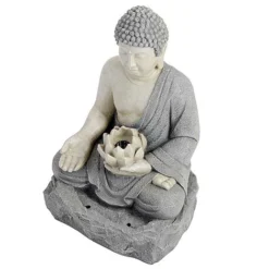 Serenity Lotus Buddha Water Feature -Garden Central Sales Store G2746 6