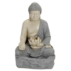 Serenity Lotus Buddha Water Feature -Garden Central Sales Store G2746 7