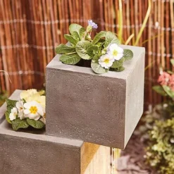 Serenity Cascade Water Feature With Planters -Garden Central Sales Store G2748 6