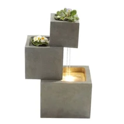 Serenity Cascade Water Feature With Planters -Garden Central Sales Store G2748 7