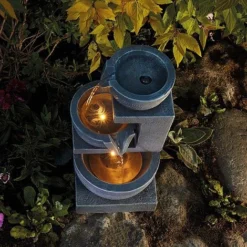 Serenity Tiered Bowl Indoor And Outdoor Water Feature -Garden Central Sales Store G2772 3 2000x2000 1