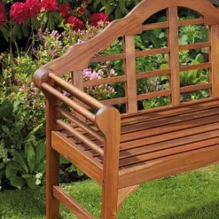 Garden Gear Acacia Lutyens Bench -Garden Central Sales Store G2860 2