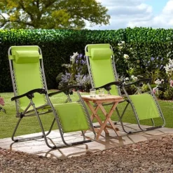 Garden Gear Zero Gravity Chair - Apple Green -Garden Central Sales Store G3728 LS1