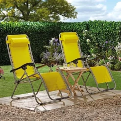 Garden Gear Zero Gravity Chair - Sunburst -Garden Central Sales Store G3729 LS1