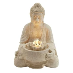 Serenity Serene Buddha Water Feature -Garden Central Sales Store G3864 5