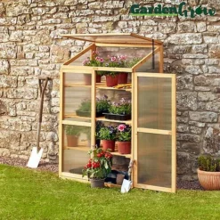 Garden Grow Three-Tier Wooden Cold Frame -Garden Central Sales Store G3919 lead