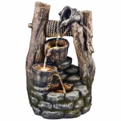 Serenity Cascading Buckets Wishing Well Water Feature -Garden Central Sales Store G3955202000x200020CO201