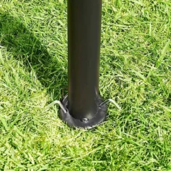 Garden Gear 3x3m Metal Gazebo With Cream Roof And Curtains -Garden Central Sales Store G4161 4