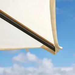 Garden Gear 3x3m Metal Gazebo With Cream Roof And Curtains -Garden Central Sales Store G4161 6