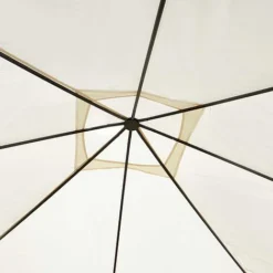 Garden Gear 3x3m Metal Gazebo With Cream Roof And Curtains -Garden Central Sales Store G4161 7