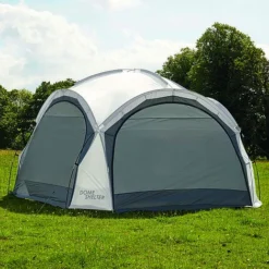 Garden Gear 3.5m Dome Event Shelter With Two Sunshade Walls -Garden Central Sales Store G445620Dome20Shelter