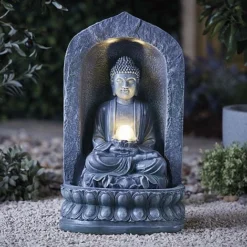 Serenity Buddha Water Feature -Garden Central Sales Store G46522022