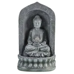 Serenity Buddha Water Feature -Garden Central Sales Store G46522024