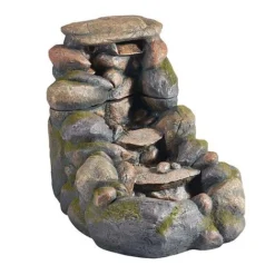 Serenity Large Tumbling Rock Wall Water Feature -Garden Central Sales Store G47522012