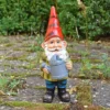 Garden Gnome With Watering Can Outdoor Garden Ornament