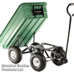 Cobra Hand Cart 10" Pneumatic Tyres Plastic Body 200kg -Garden Central Sales Store GCT200Pc