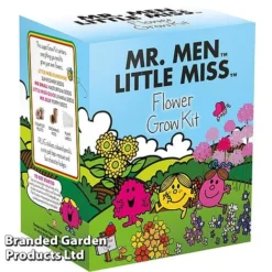 Mr Men Seed Grow Flower Kit -Garden Central Sales Store GKIT MRMENFLWR T44507D