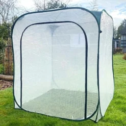 Pop-Up Poly Greenhouse Plant Cover – 1.25x1.25x1.35m H -Garden Central Sales Store GPP125 04201000x100020783kb