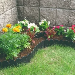 Lawn Edging & Flexible Garden Border Roll - 10m L