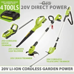 Garden Gear 20V Cordless Lithium-ion Leaf Blower -Garden Central Sales Store Garden Gear product group battery diagram1