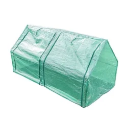 Garden Gear Apex Cloche -Garden Central Sales Store Greem Polytunel 2 window closed