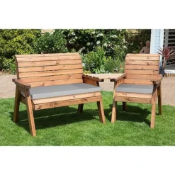 3 Seater Companion Set Angled -Garden Central Sales Store HB03GR