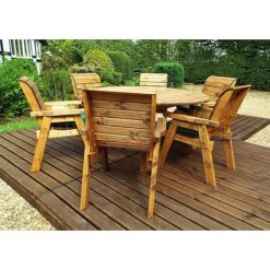 6 Seater Round Table Set -Garden Central Sales Store HB10G20Pic7