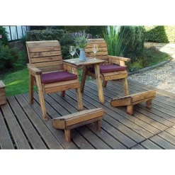 Deluxe Lounger Set Straight -Garden Central Sales Store HB118B
