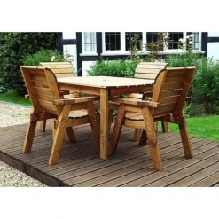 4 Seater Rectangular Table Set -Garden Central Sales Store HB1220Pic4