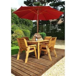 4 Seater Rectangular Table Set -Garden Central Sales Store HB12B20Spray Tray