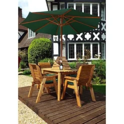 4 Seater Rectangular Table Set -Garden Central Sales Store HB12G20Pic1